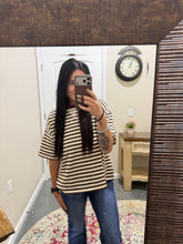 Load image into Gallery viewer, Striped Short Sleeve