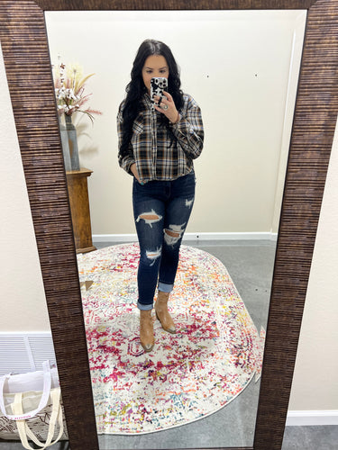 Plaid Top