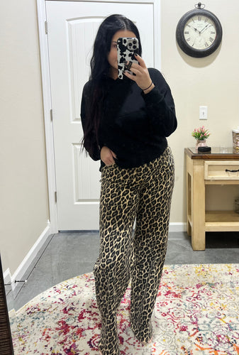 Leopard Vervet Jeans