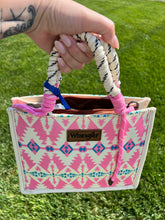Load image into Gallery viewer, Pink Aztec Wrangler Tote