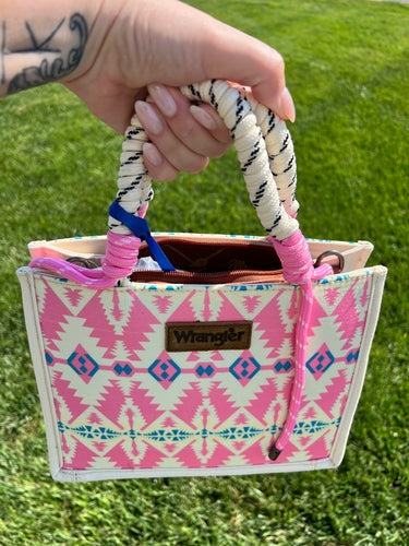 Pink Aztec Wrangler Tote