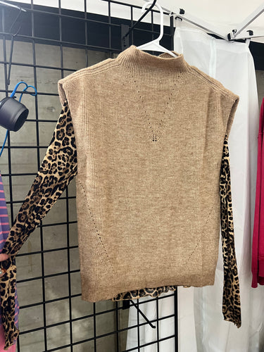 Oatmeal Sweater Vest