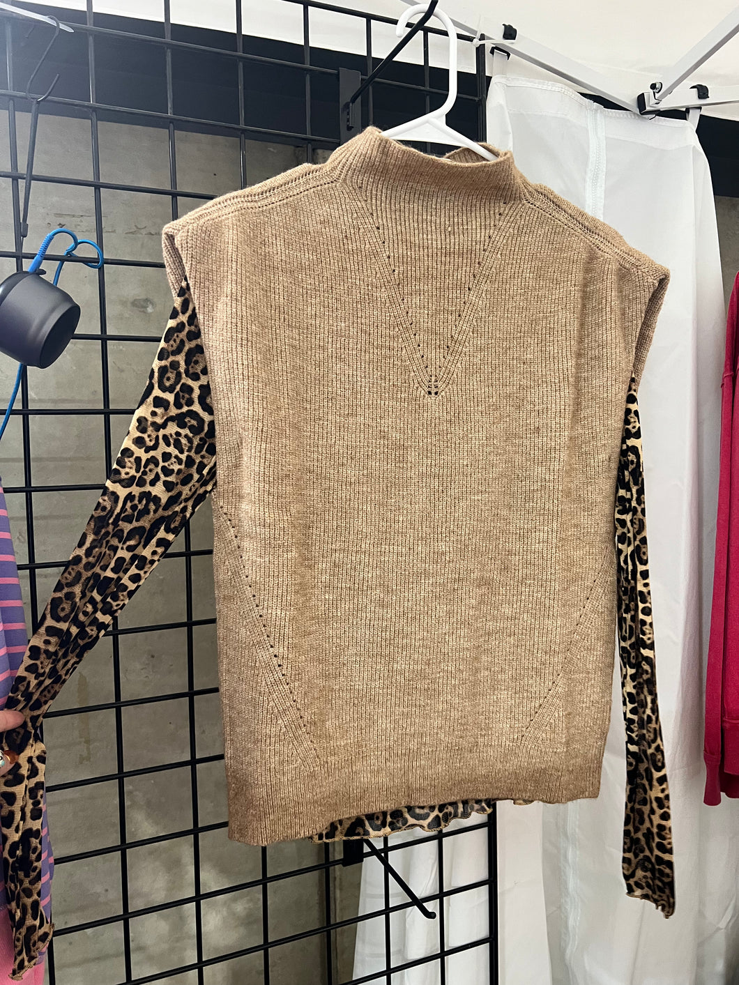 Oatmeal Sweater Vest