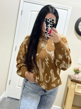 Load image into Gallery viewer, Caramel Western Sweater