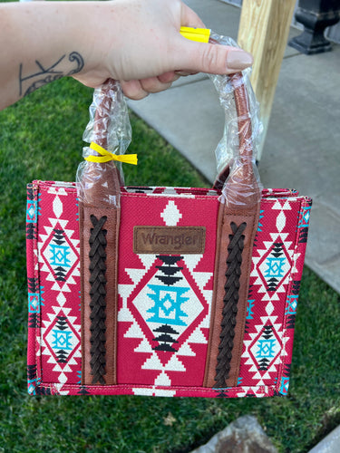 Burgundy Mini Tote