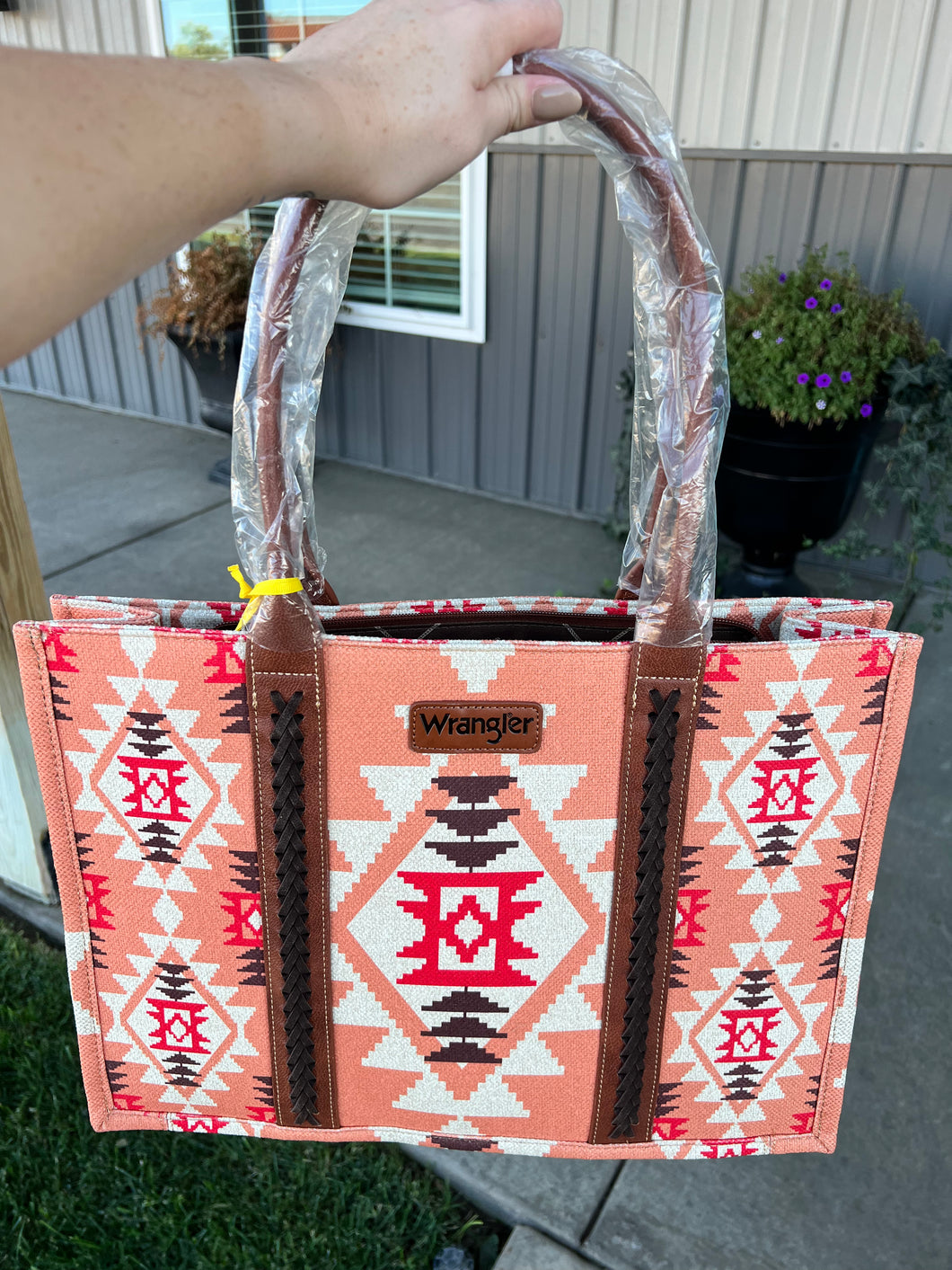 Large Coral Tote