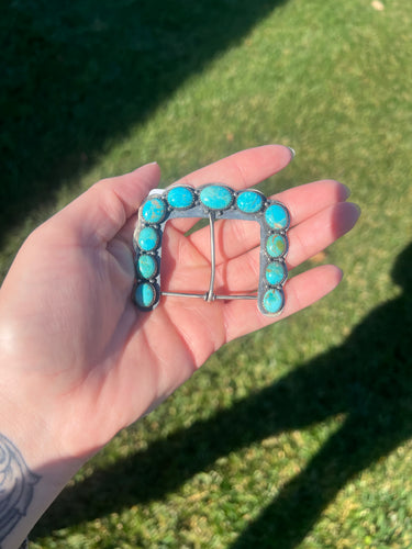 Turquoise Belt Buckle