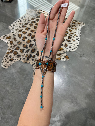 3MM Navajo Pearl 18” Necklace