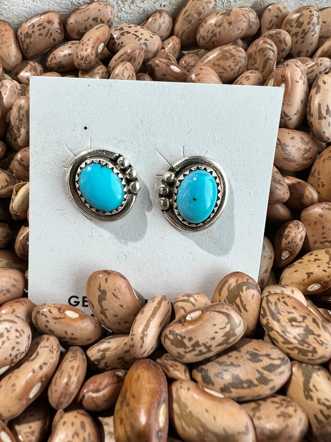 Western Turquoise Studs