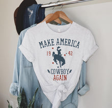 Load image into Gallery viewer, Make America Cowboy Tee